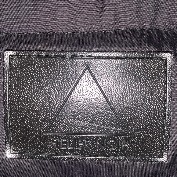 RUDSAK ATELIER NOIR Womens Black Down Jacket w Fur Trim - Picture 9 of 10